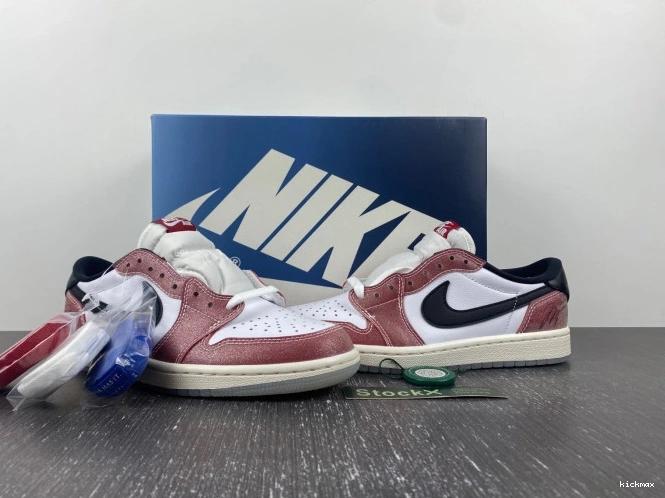 Rep MAX 'RED X JORDAN AIR 1 FN0432-017 TROPHY ROOM BLACK' LOW OG 0805